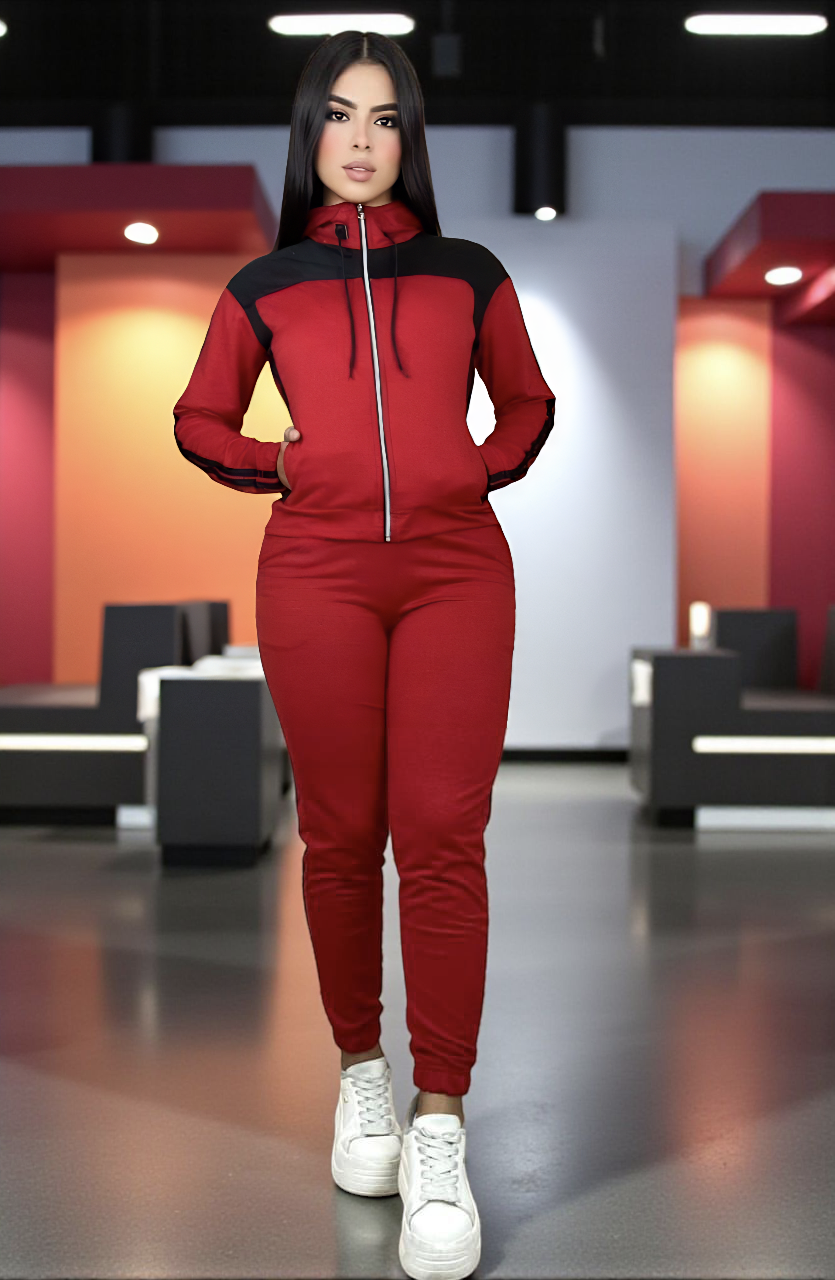 Ref 16-⭐ Sudadera 2 Piezas Premium que Eleva tu Estilo y tu Confianza